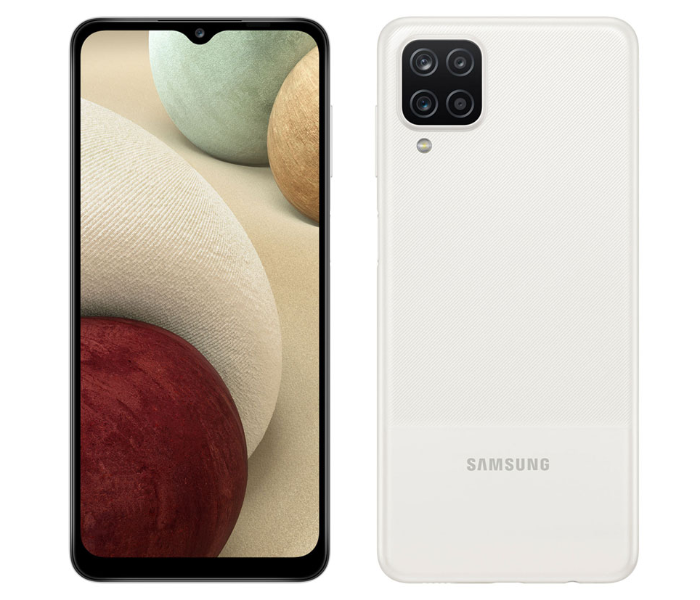 Samsung Galaxy A12 4GB RAM 64GB Storage - White 3 in UAE