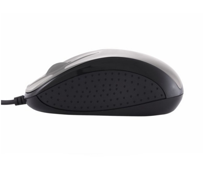 Iends IE-MU860 Wired USB Optical Mouse - Black and Silver 3 in UAE