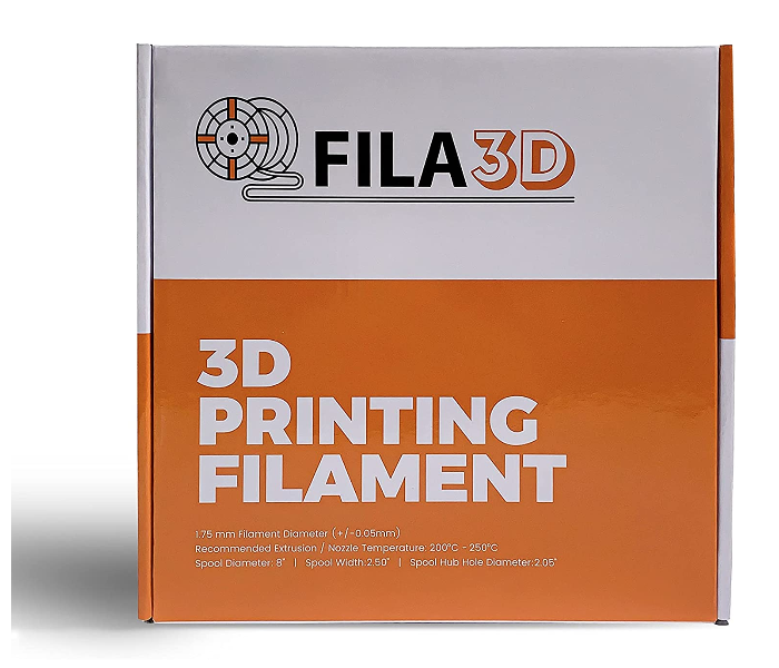 Fila3D 1.75mm ABS 1kg 3D Printer Filament - White 3 in UAE