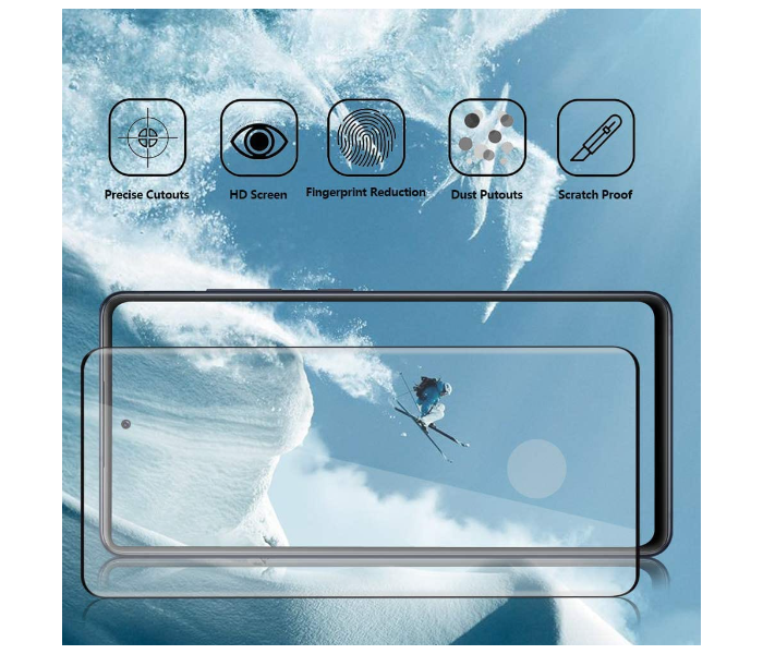 Trands TR-SP1836 6.7 inch Glass Screen Protector for Galaxy S21 Plus 3 in UAE