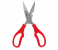 Delcasa DC1842 8 inch Kitchen Scissors - Red 1 in UAE