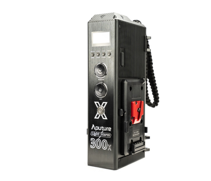 Aputure Light Storm LS300X LED Light Kit with V-Mount Battery Plate - Black 5 in UAE