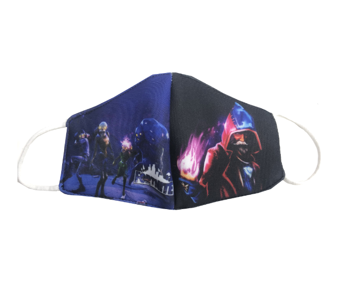 Zap Fortnite Printed Reusable and Washable Mask for Kids 1 in UAE