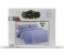 Parry Life PLBS7036V 90GSM Micro Fiber Machine Washable Single Flat Sheet - Blue 2 in UAE