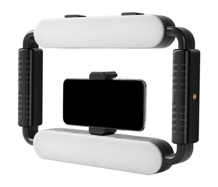 GVM AWP-1357 Smartphone Video Camera Rig Light – Black and White 6 in UAE