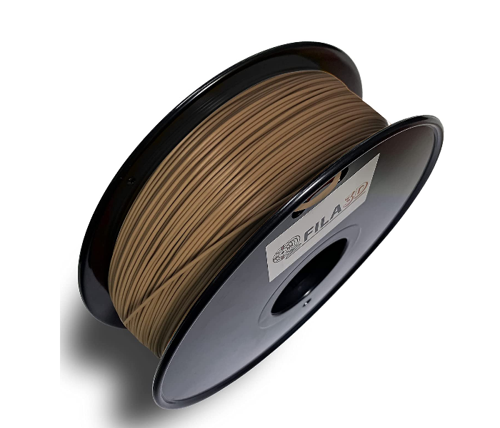 Fila3D 1.75mm Wood 1 Kg 3D Printer Filament - Dark Brown 3 in UAE