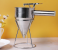 Royalford RF9770 Stainless Steel Batter Dispenser - Silver 2 in UAE