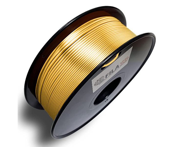 Fila3D 1.75mm PLA Plus 1Kg 3D Printer Filament - Golden 3 in UAE