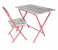 Leostar 3678 Kids Folding Study Table and Chair Set - Pink 1 in UAE