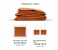 Parry Life PLBS7599O 3 Piece 90GSM Micro Fiber Machine Washable Double Flat Sheet - Orange 3 in UAE