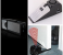 Door Stop Alarm Wireless Home Wedge Shaped Stopper Alert Security System – Black and Silver 1 in OMAN