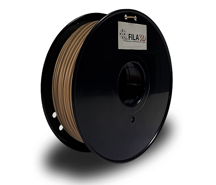 Fila3D 1.75mm Wood 1 Kg 3D Printer Filament - Dark Brown 2 in UAE