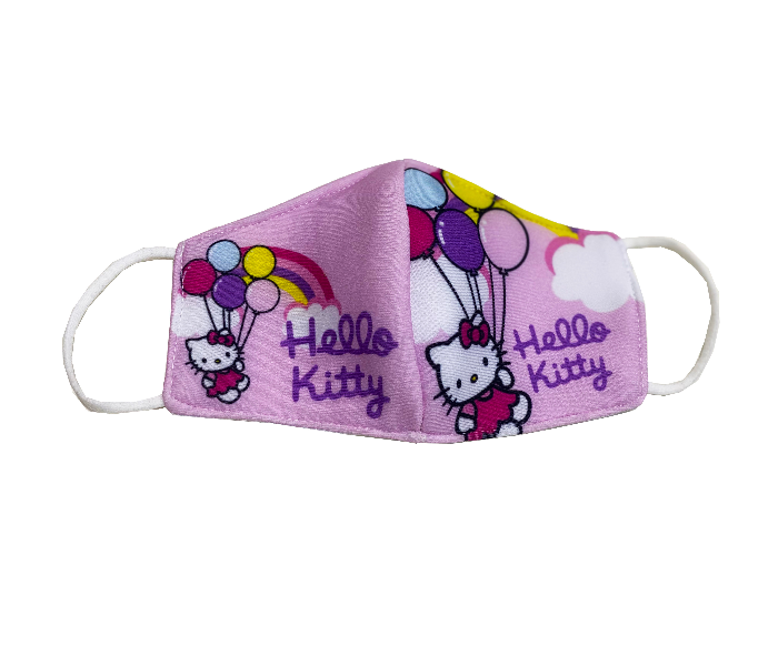 Zap Hello Kitty 2 Printed Reusable and Washable Mask for Kids 1 in UAE