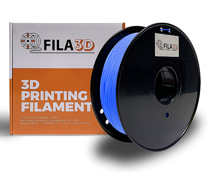 Fila3D 1.75mm Matte PLA 1 Kg 3D Printer Filament – Blue 1 in UAE