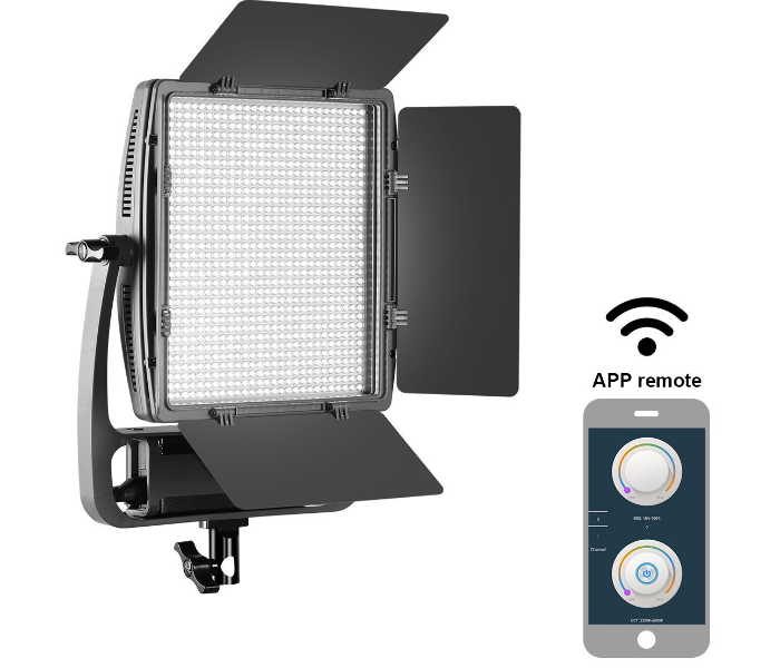 GVM AWP-1225 BI- Colour LED Video Light S900D Stand Lighting Kit 2 in UAE