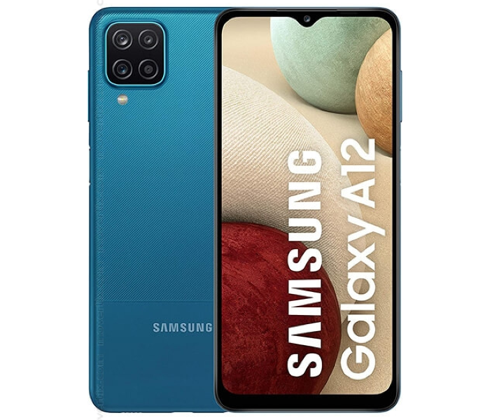 Samsung Galaxy A12 4GB RAM 64GB Storage - Blue 3 in UAE