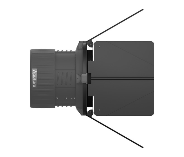 Aputure F10 Barndoors for LS 600d Fresnel Attachment - Black 4 in UAE