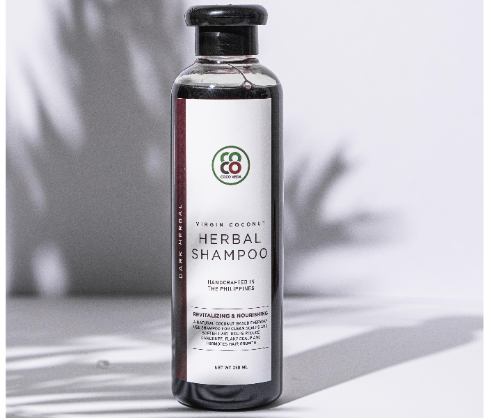 Coco Veda 250 ml Dark Herbal Virgin Coconut Shampoo 1 in OMAN