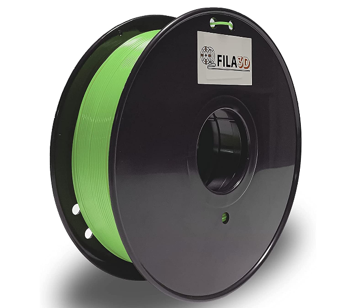 Fila3D 1.75mm PETG 1Kg 3D Printer Filament - Transparent Green 2 in UAE