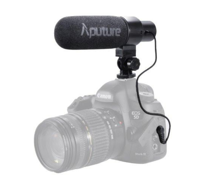 Aputure V-Mic D1 Directional Condenser Shotgun Microphone - Black 1 in UAE