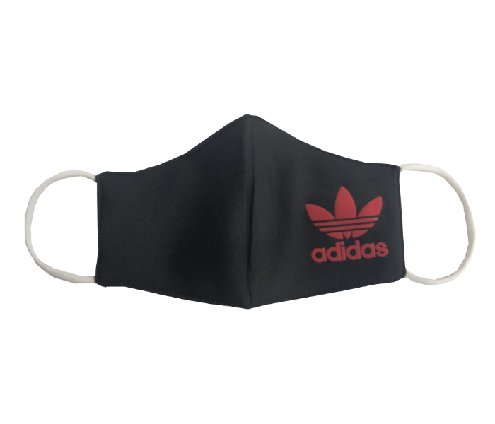 Zap Adidas Logo Printed Reusable and Washable Mask for Kids 1 in UAE