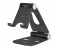 Promate TABVIEW Aluminum Desk Tablet or Phone Holder with Multi Angle View Tablet Stand - Black 1 in UAE