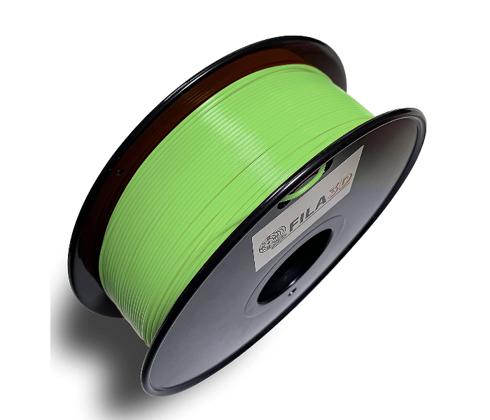 Fila3D 1.75mm TPU 1Kg 3D Printer Filament Transparent - Green 3 in UAE