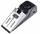 Door Stop Alarm Wireless Home Wedge Shaped Stopper Alert Security System – Black and Silver 2 in OMAN
