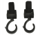 Baby Pushchair 2 Piece Hooks - Black 1 in UAE