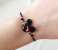 Handmade Glass Art Mickey Head Jewellery Set - Black 3 in UAE