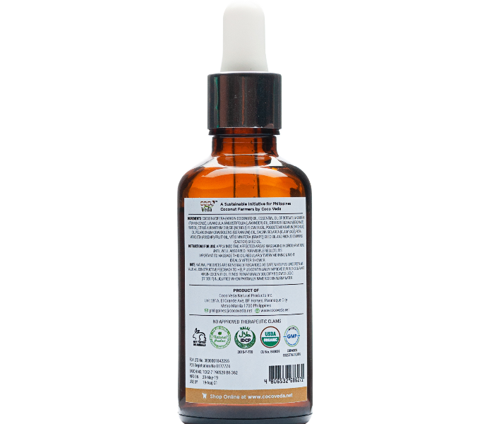 Coco Veda 50ml Virgin Coconut Coco Stretch Massage Oil 3 in OMAN