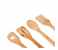 Delcasa DC1375 4 Pieces Wooden Kitchen Tools - Beige 2 in UAE