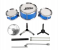 Jazz Drum Set for Kids- Blue 2 in UAE