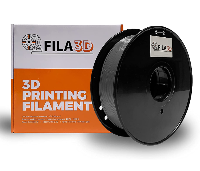 Fila3D 1.75mm PLA Plus 1Kg 3D Printer Filament - Grey 1 in UAE