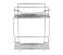 Delcasa DC1691 2 Tier Shower Rack - Silver 3 in OMAN
