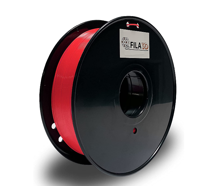 Fila3D 1.75mm Rubber 1Kg 3D Printer Filament - Red 2 in UAE
