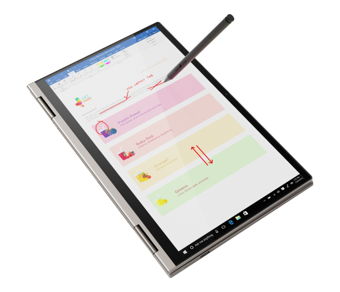 Lenovo Lenovo Yoga C740 81TC000JUS 2-in-1 14 Inch Touchscreen 8GB RAM 512GB SSD Intel Core i5 Windows 10 Intel UHD Graphics Flip-n-Fold Laptop -Mica 4 in UAE