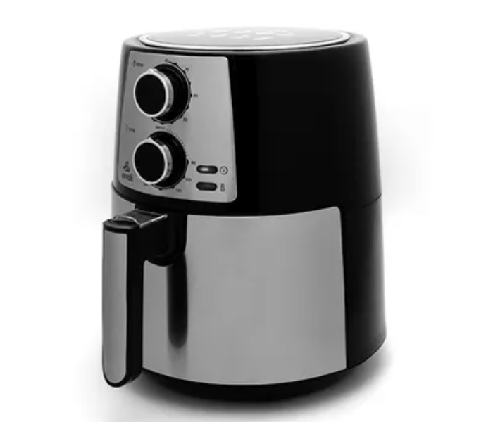Evvoli EVKA-AF3501B 3.5L 1400W Adjustable Temperature Control Air Fryer - Black and Grey 3 in UAE