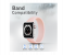Promate LOOP-40L 38mm or 40mm Large Solo Loop Strap for Apple Watch - Pink 3 in UAE