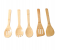 Delcasa DC1681 5 Pieces Bamboo Utensils - Wood 2 in UAE