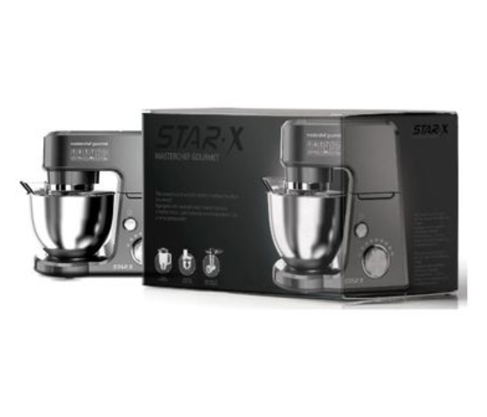 Star-X KM1701 2.5L Mini Electric 1000W Food Processor – Black and Silver 3 in UAE