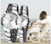 Casual Glaze Couple Watch - Silver 1 in KSA