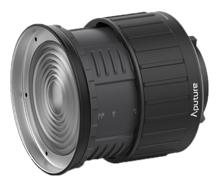 Aputure Fresnel 2X Attachment - Black 8 in UAE