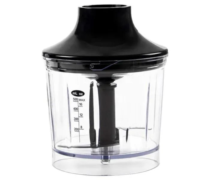 Evvoli EVKA-HBL4B 550W 4-In-1 Stainless Steel Stem Hand Blender With Chopper And Whisk - Black 3 in UAE