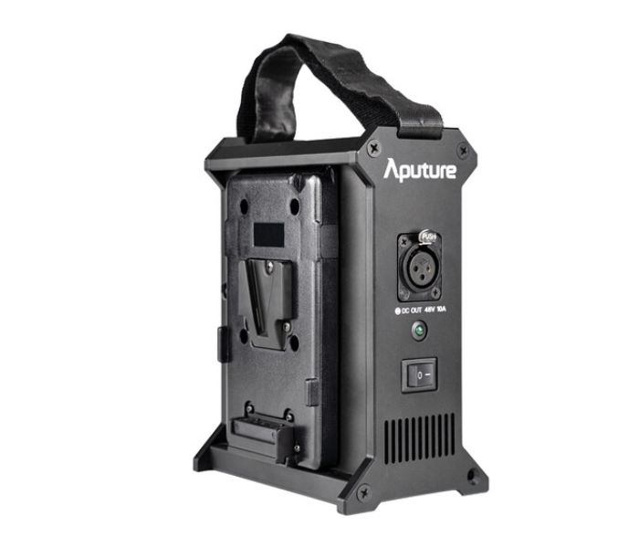 Aputure 2-Bay Battery V-Mount Power Station - Black 1 in UAE