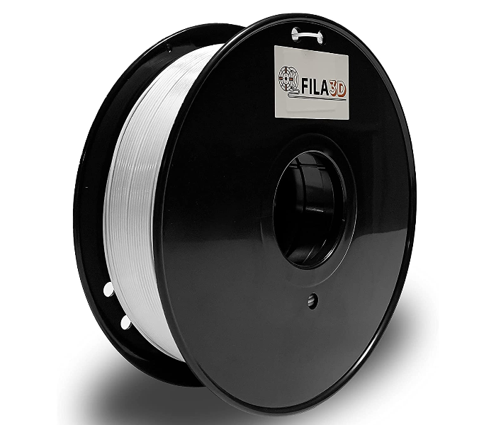 Fila3D 1.75mm Rubber 1Kg 3D Printer Filament - White 1 in UAE
