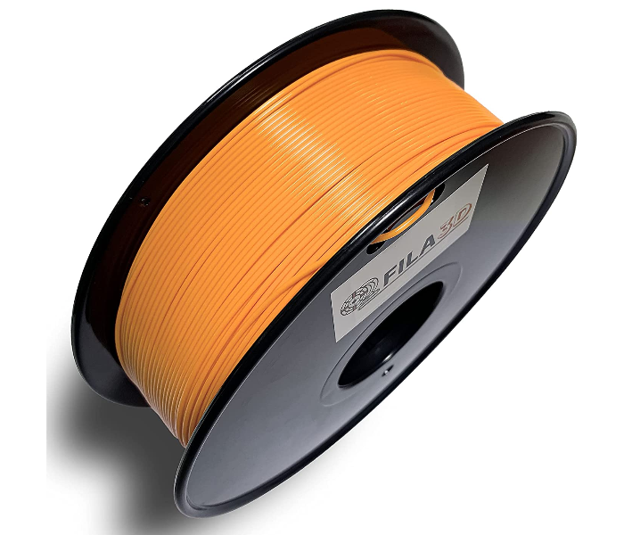 Fila3D 1.75mm TPU 1Kg 3D Printer Filament Transparent - Orange 3 in UAE