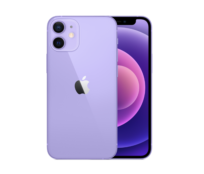 Apple iPhone 12 Mini 64GB International Version with Facetime - Purple 1 in UAE