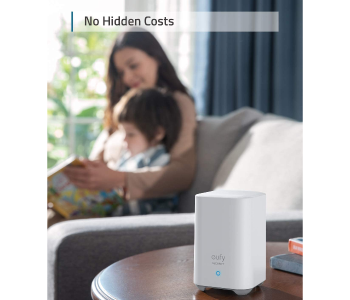 Anker Eufy Video Doorbell Battery Powered 2k with Homebase –White and Black 3 in OMAN