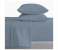 Parry Life PLBS7599 3 Piece 90GSM Micro Fiber Machine Washable Double Flat Sheet - Black 4 in UAE